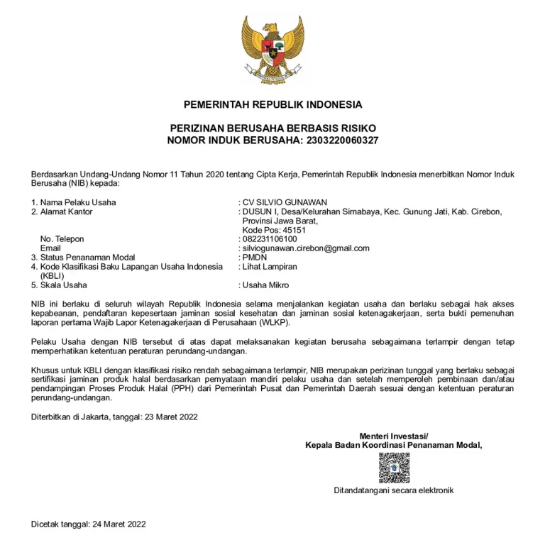 NIB Silvio Batu Alam Andesit 1